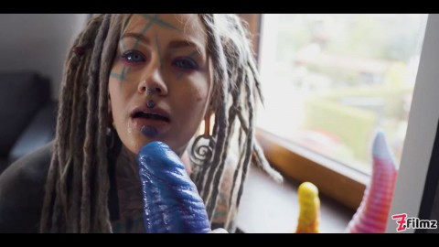 Gorgeous tattooed girl fucks her ass download hardcore fuck HD
