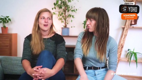 Two German lesbo honies share toys and vulva eating in a romantic sixty nine session
