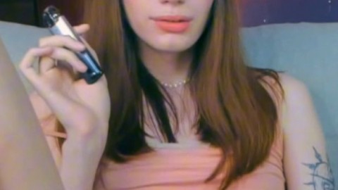 Hot Transgender Stroking Her Shaft 