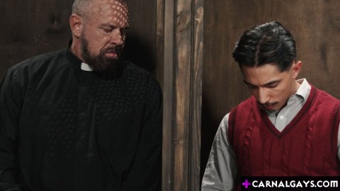 Reverend Max Sargent Fucks Altar Boy Lucky
