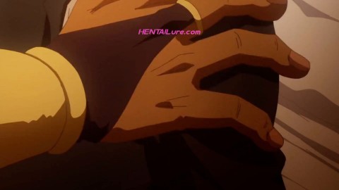 Fiery prince claims bride with soft yaoi kisses & deep loving gay animation sex