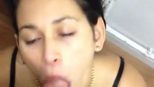 Deepthroat blowjob latina girl