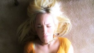 Real blonde Submitted Face Of Orgasm
