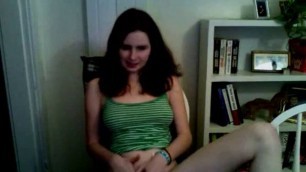 Pussy fingering real female masturbation webcam