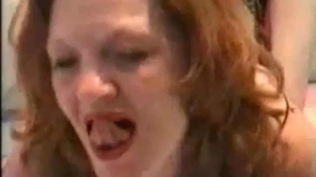 Busty redhead fucked on the webcam