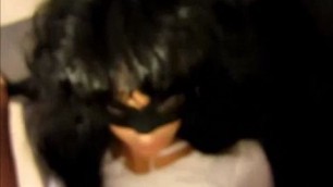 Renata masked girl get sex and suck