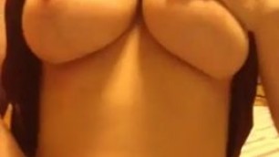 Bbing and exposing my tits spanish pussy