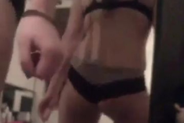 20Yo dances and girls masturbating videos punished with huge brown inflatable dildo