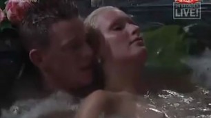 Hot fucking in the jacuzzi Janessa