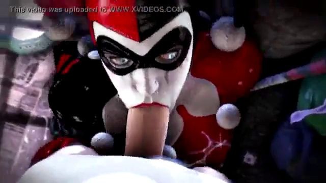 Harley quinn going wild for cocks demo