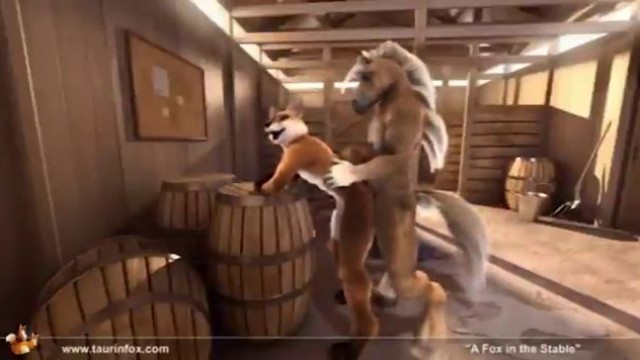 Cartoon 3dporn Fox in the Stable