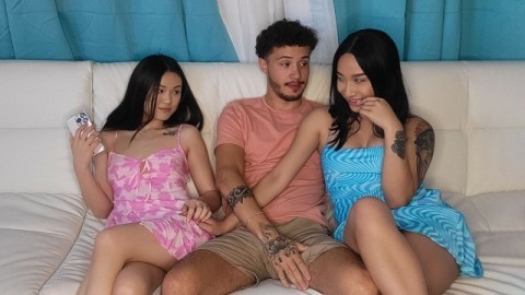 Threesome Challenge with Avery Black and Lulu Chu