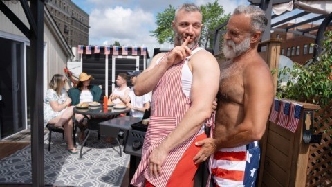 Bareback Barbeque With Daddy John, Cole Connor