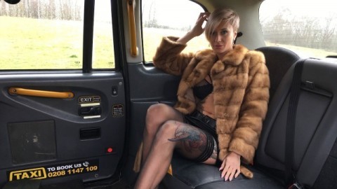 Nathaly cherie fake taxi