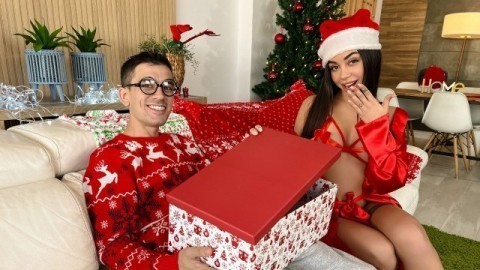 A Christmas Surprise From My Boyfriend's Roommate with Martina Smeraldi