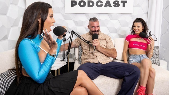 Brazzers - The Brazzers Podcast: Episode 19 With Luna Star, Kylie Rocket, Charles Dera