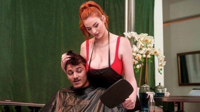 Brazzers - Barber Shop Boning With Abigaiil Morris, Victor Ray